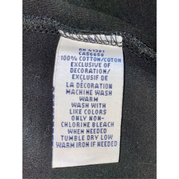 Men’s Cotton Ralph Lauren Polo Shirt Black Size Large - Picture 7 of 7